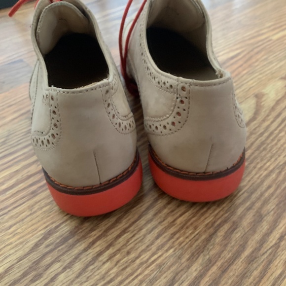 Cole Haan Beige and Red Women's Loafers - Picture 6 of 7